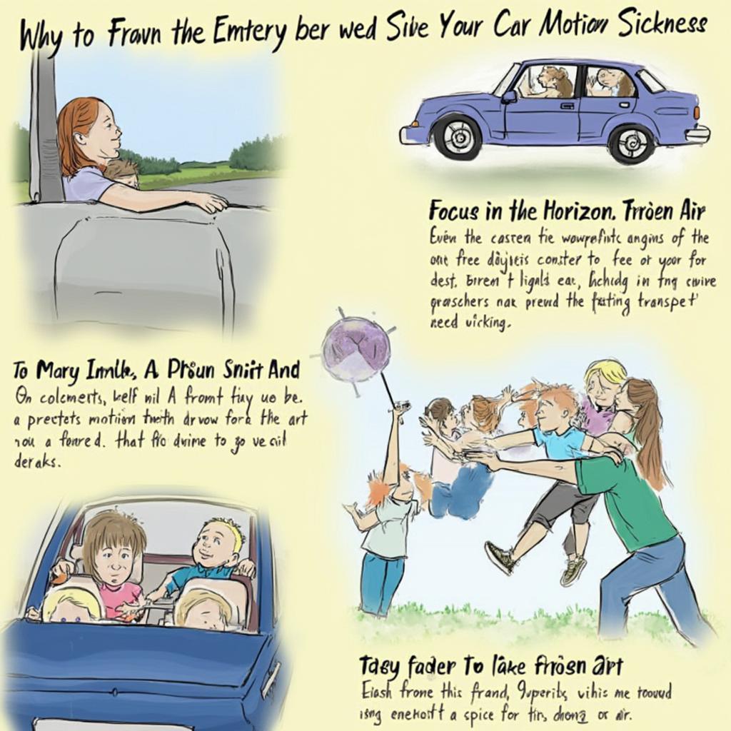 Preventing Car Motion Sickness Tips