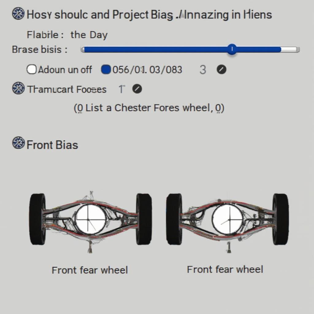 Project Cars Brake Bias Adjustment