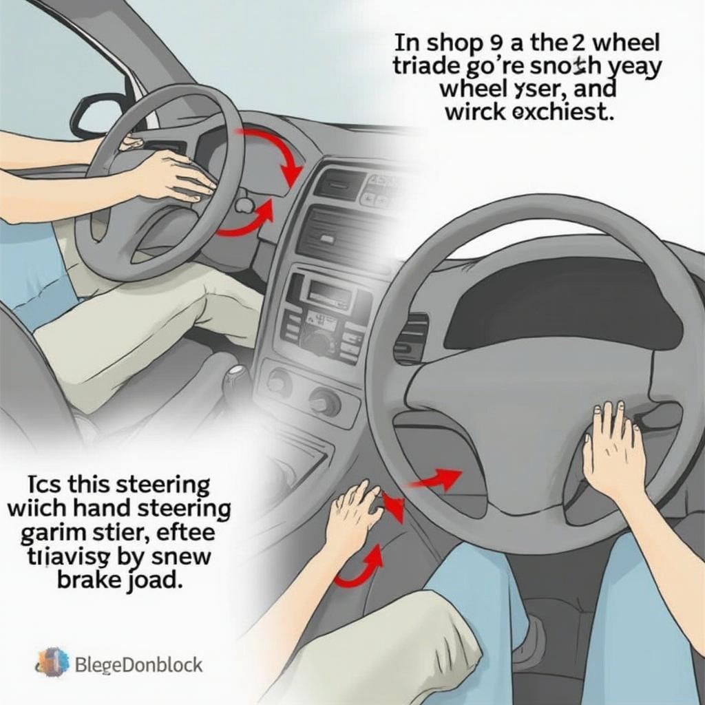 Proper Steering and Braking Techniques in an Automatic Car