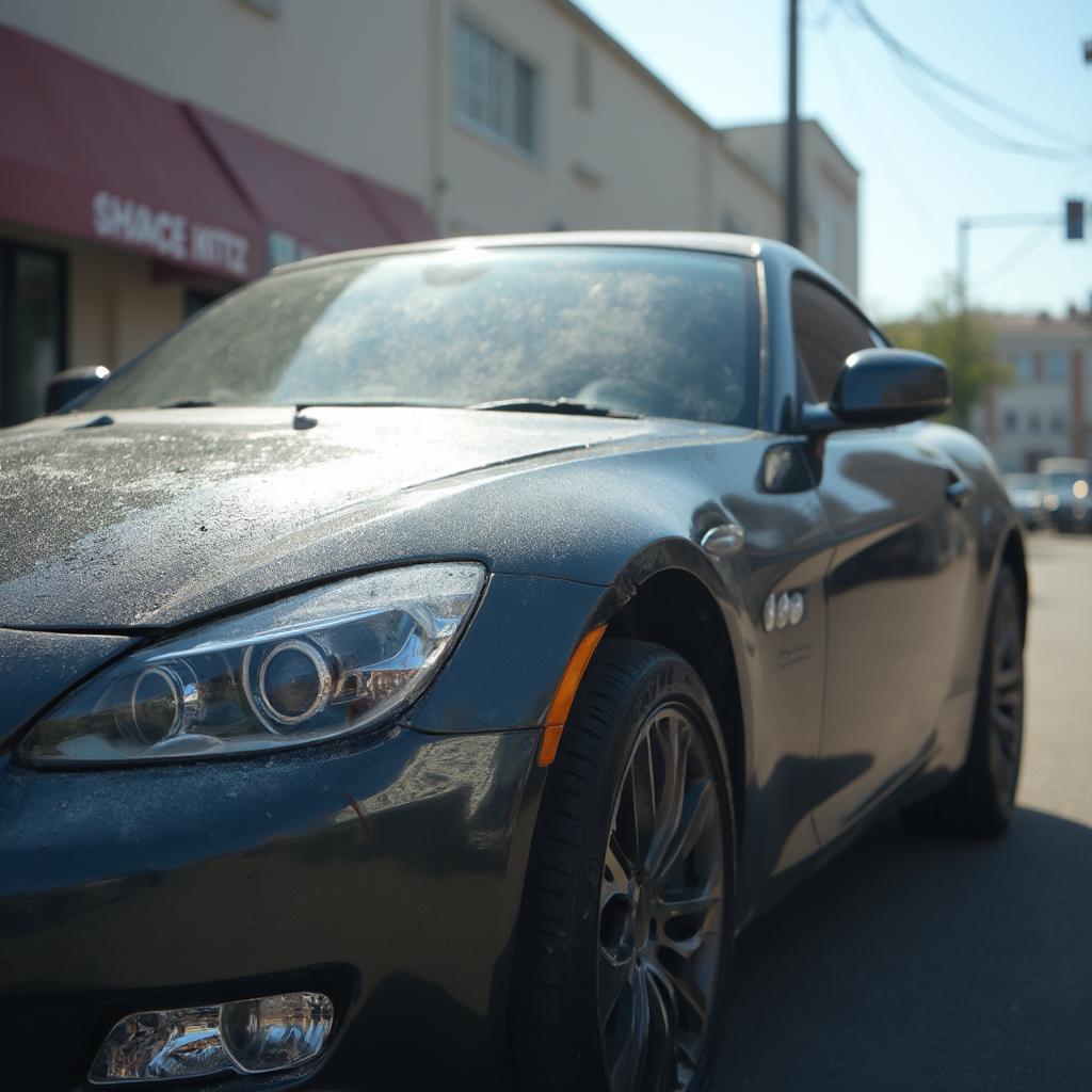 Car clearcoat protection against sun damage