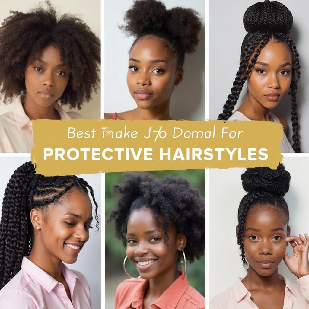 Protective Hairstyles for Natural African Hair