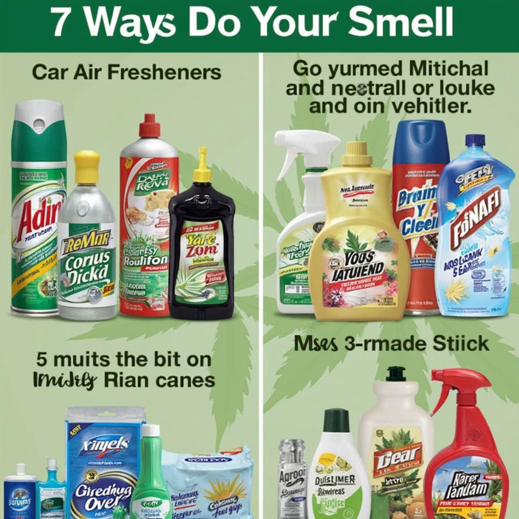 Minimizing Weed Odor in Car