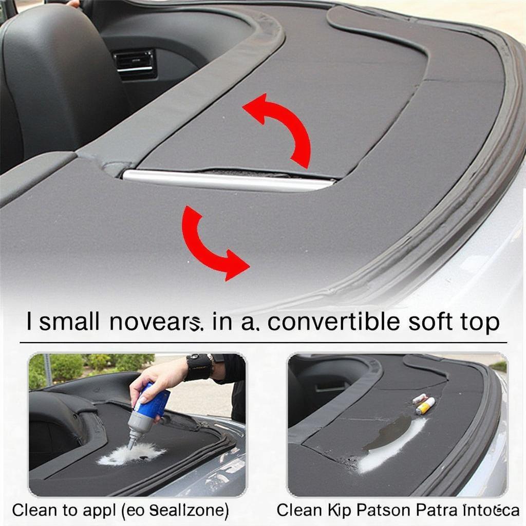 Repairing a Small Tear in a Convertible Soft Top