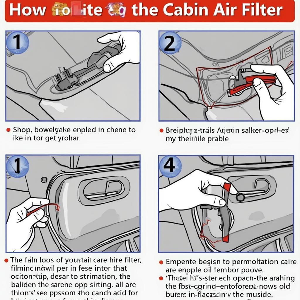 Replacing Car Cabin Air Filter