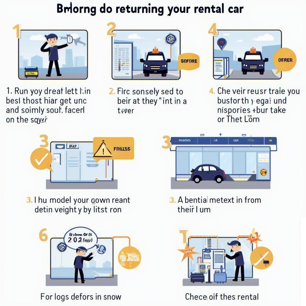 Returning a Rental Car at LAX Airport