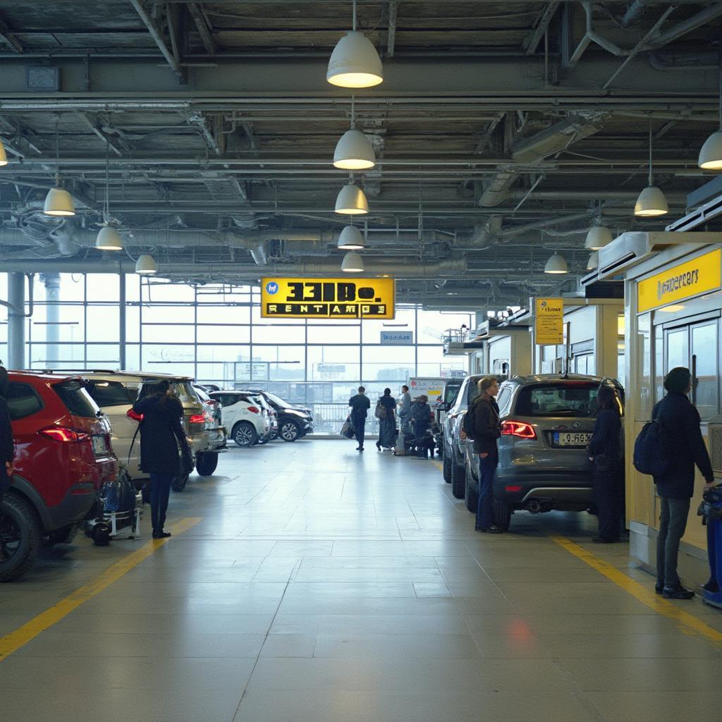 Returning Rental Car at Prague Airport