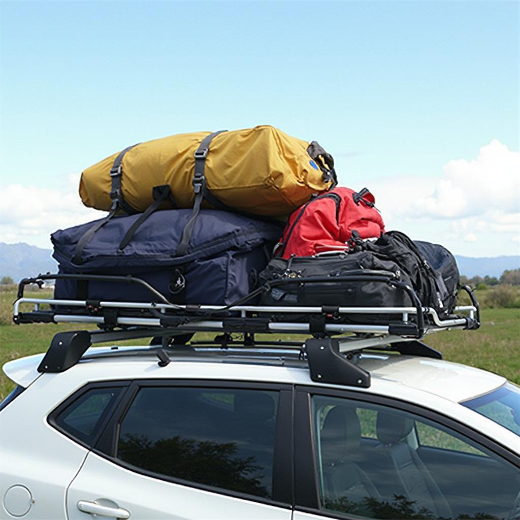 Roof Rack and Cargo Carrier for Car Travel