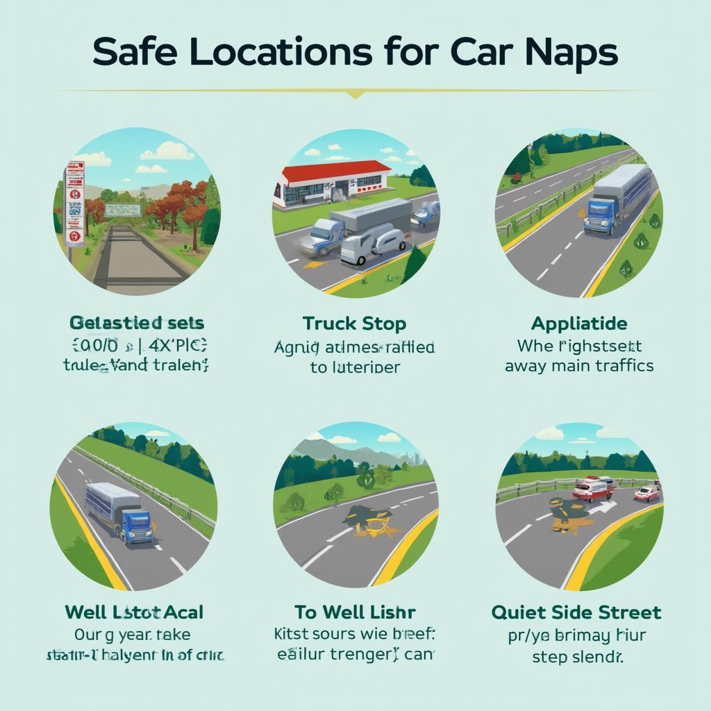 Safe Car Nap Locations