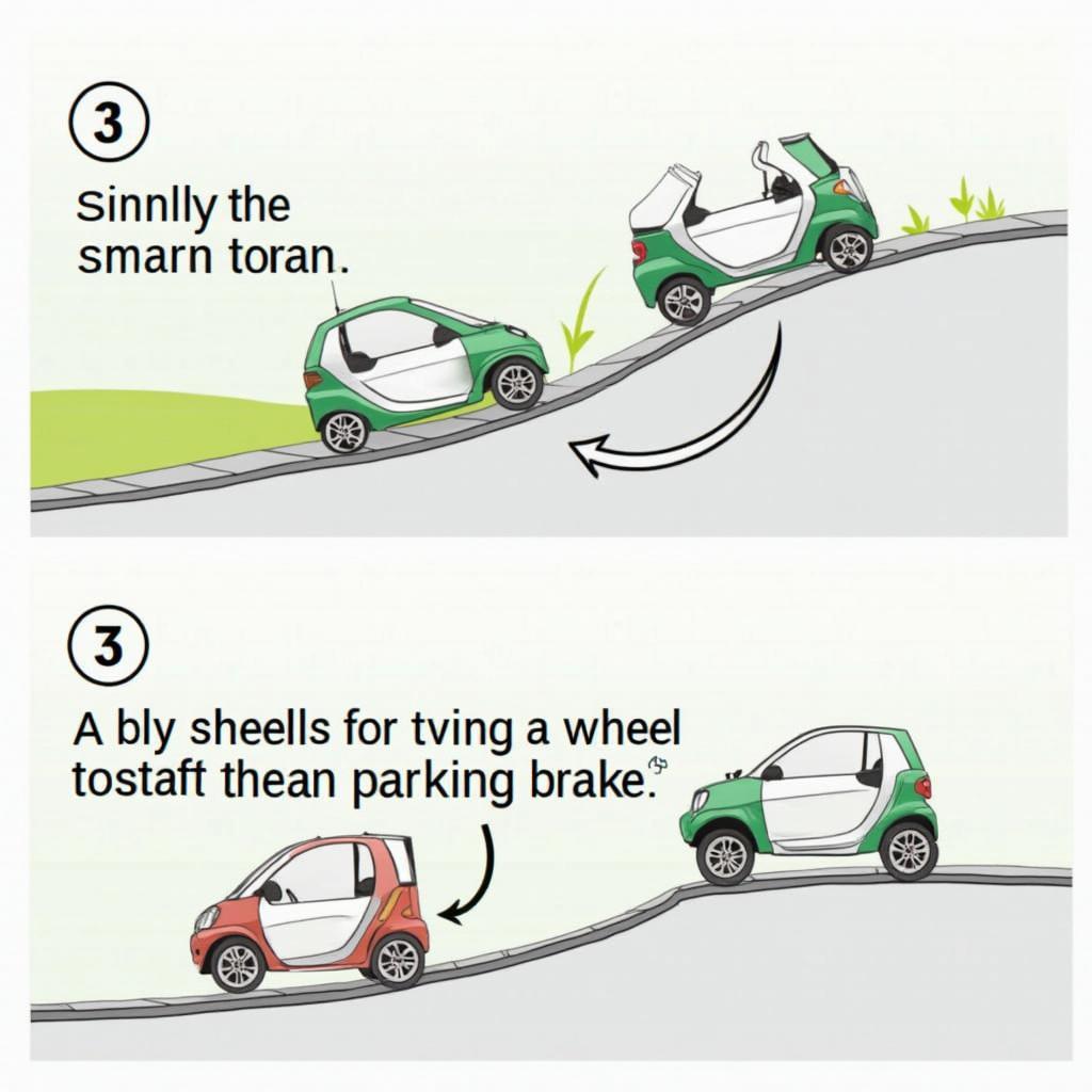 Parking a Smart Car on a San Francisco Hill