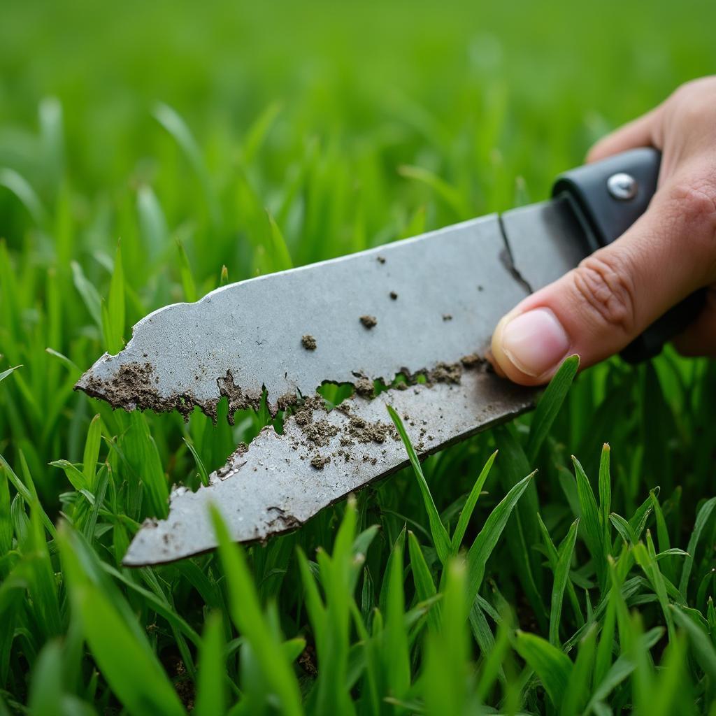 Sharp Mower Blade for Sod Care