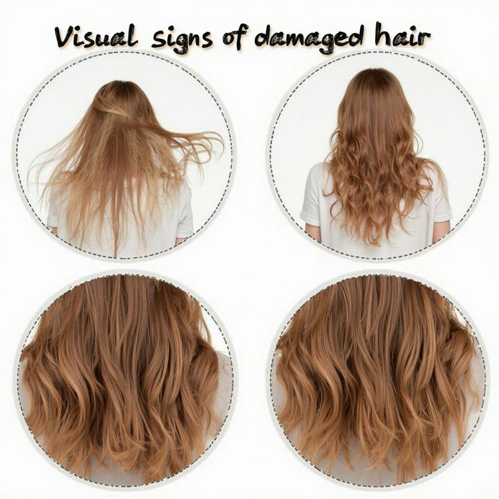 Signs of Damaged Hair: Split Ends and Dryness