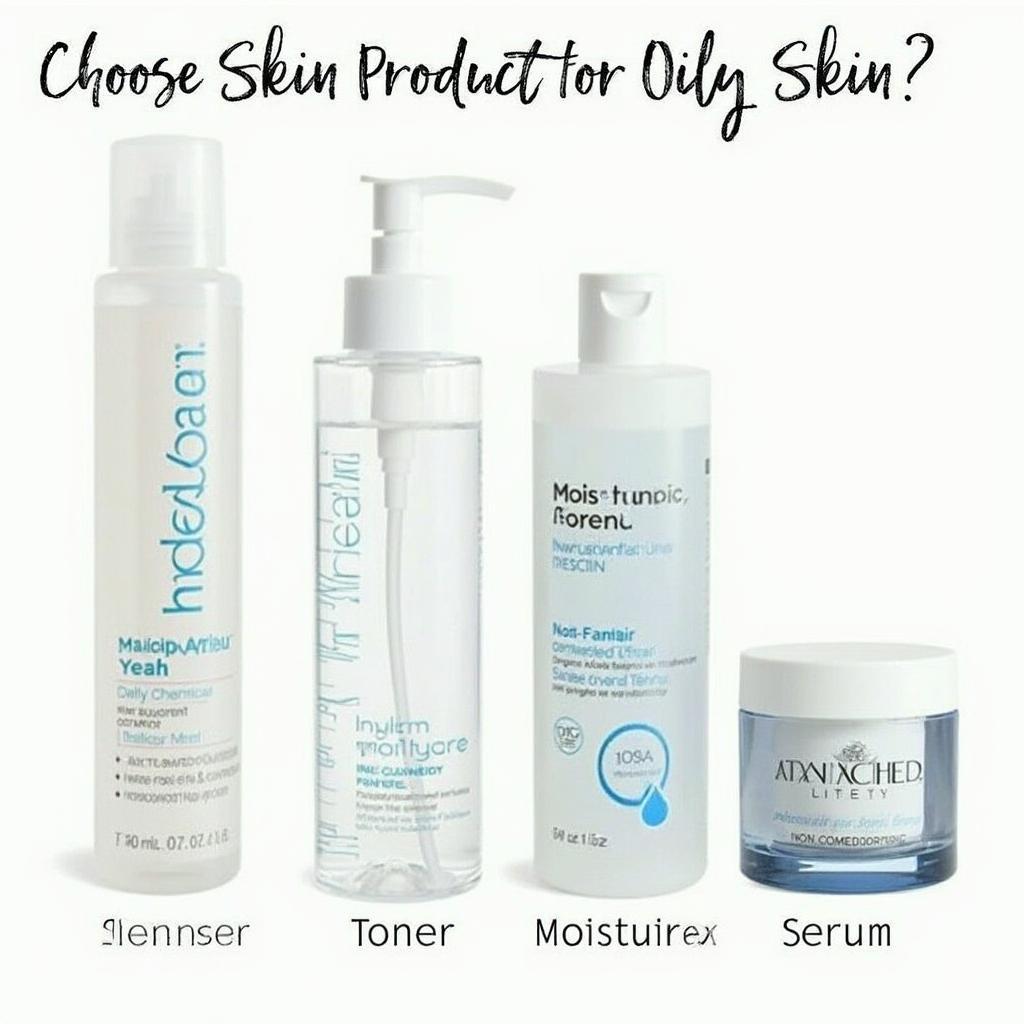 Skin Care Products for Oily Skin