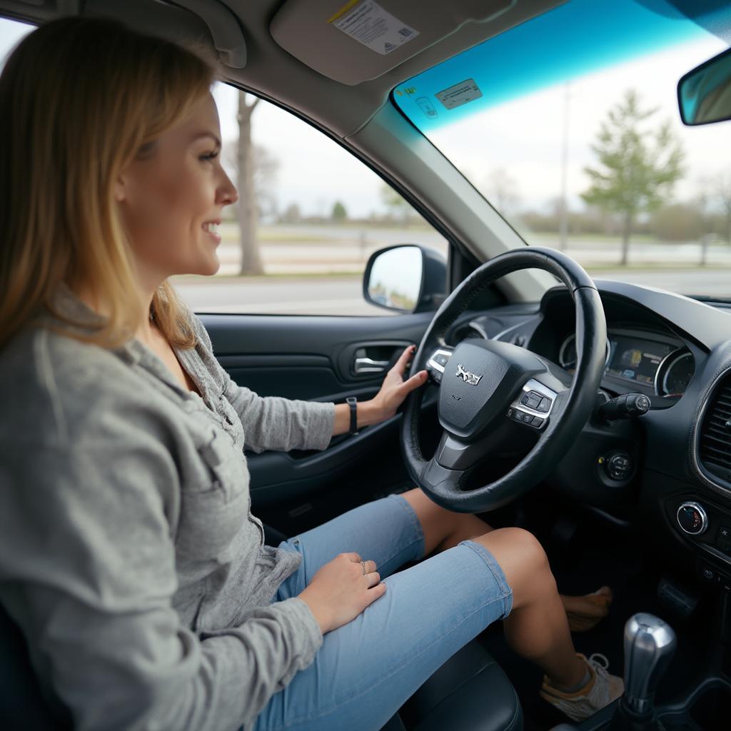 Smooth Starts and Stops During Driving Lessons