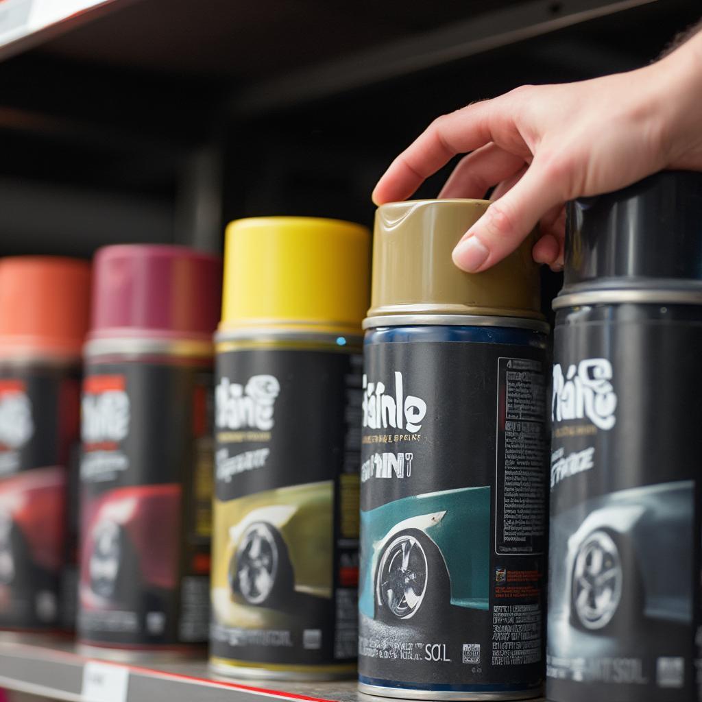 Choosing the right automotive spray paint