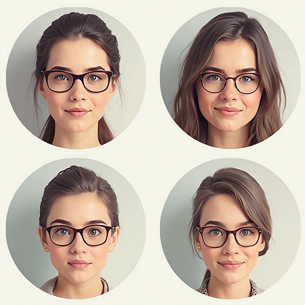 Ideal Glasses for Square Faces