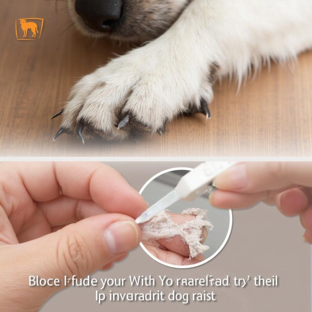 Stopping Bleeding from a Dog's Nail