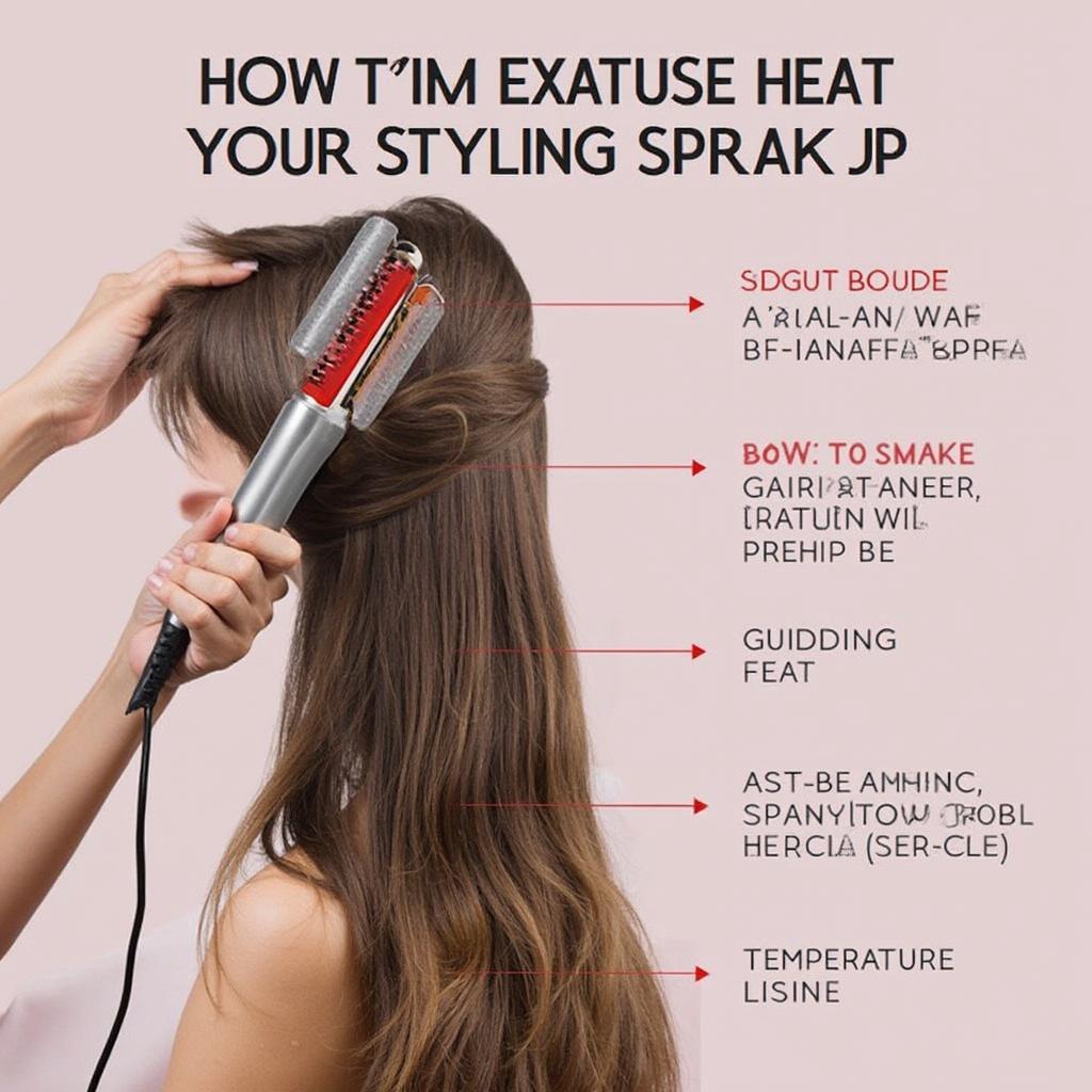 Styling Miink Brazilian Hair with Heat Tools