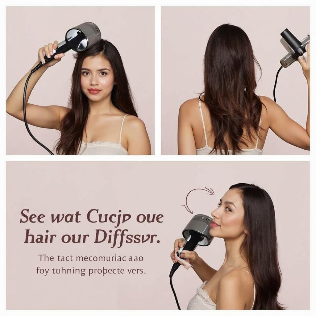 Styling Wavy Hair with Diffuser