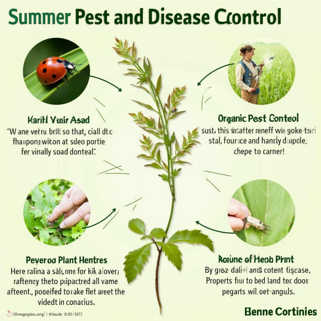 Controlling Pests and Diseases in Summer