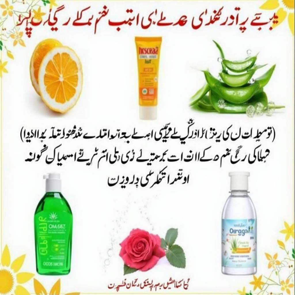 Summer Skin Care Routine in Urdu