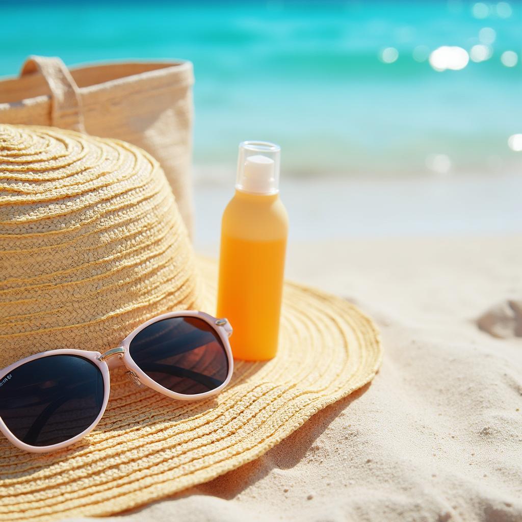 Essential Summer Sun Protection Gear: Hat, Sunglasses, and Sunscreen