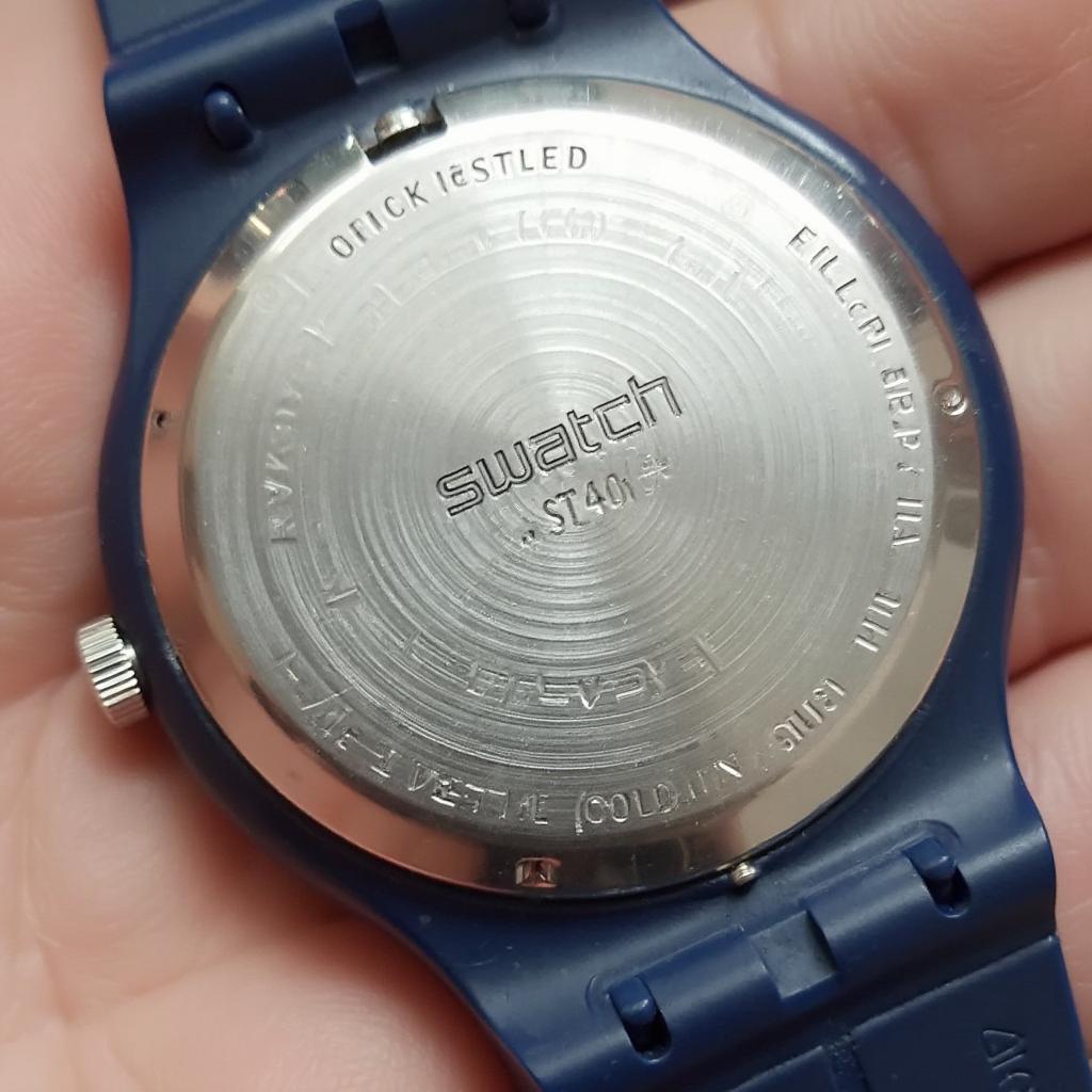 Swatch ST401 Caseback Inspection