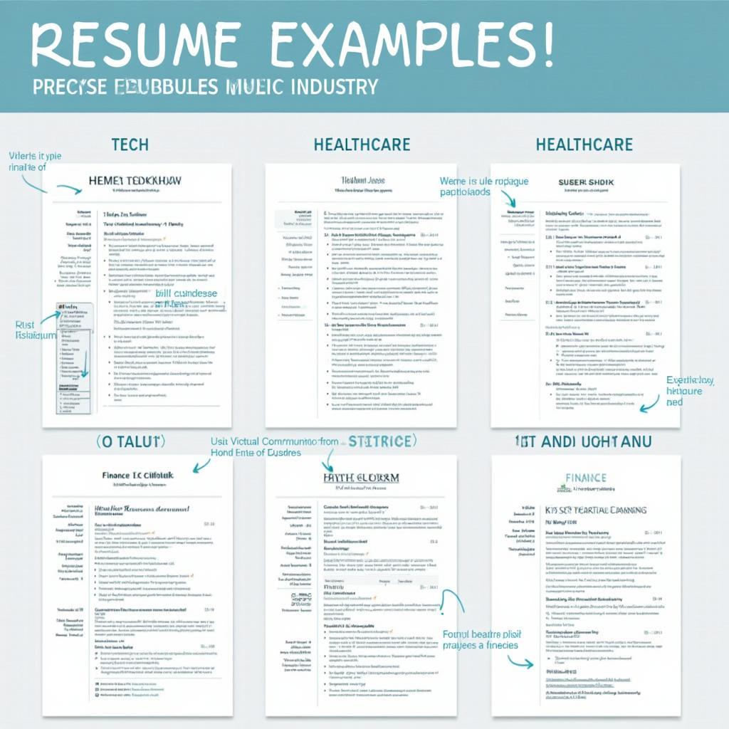 Tailored Resume Examples for Different Industries