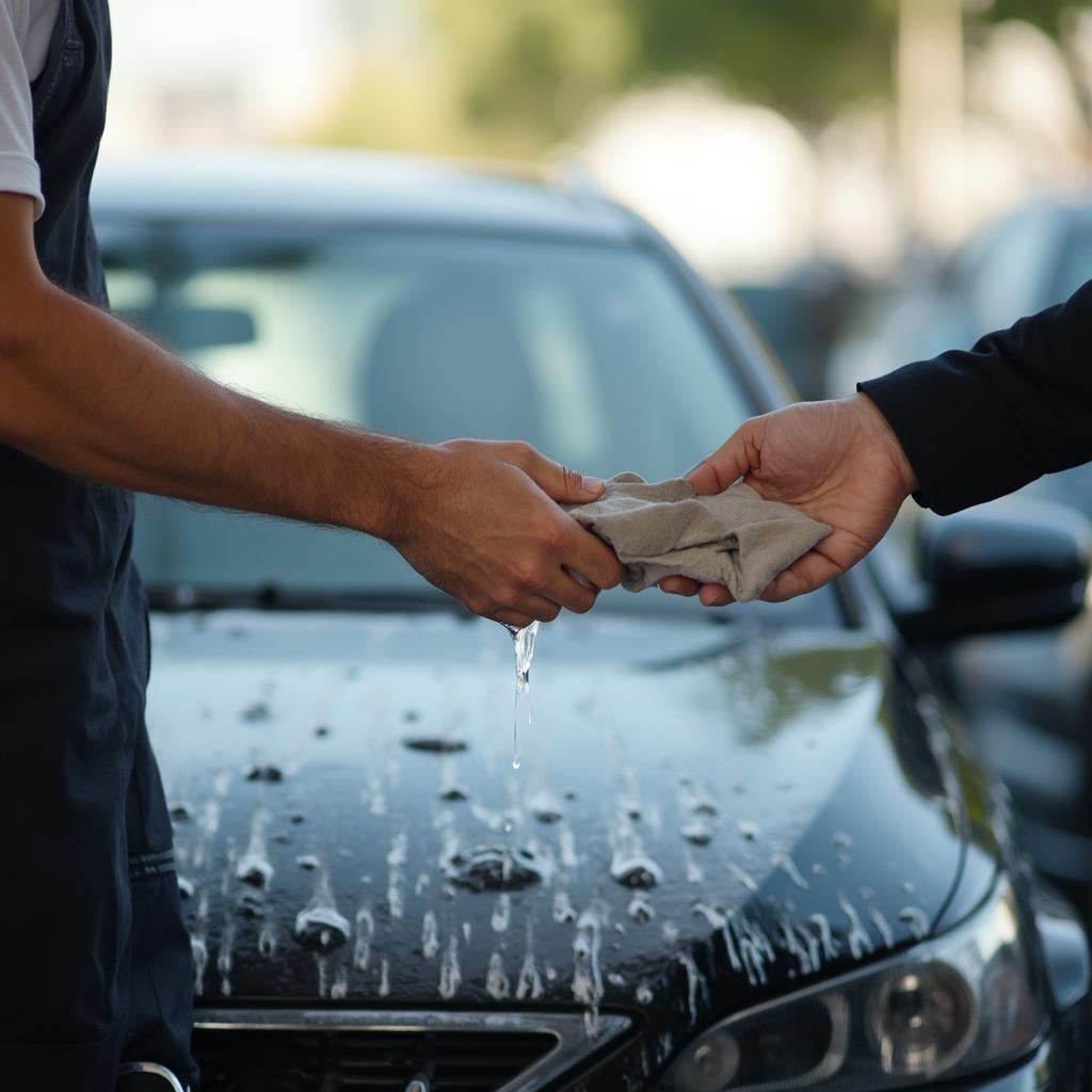 Tipping Etiquette at a Car Wash