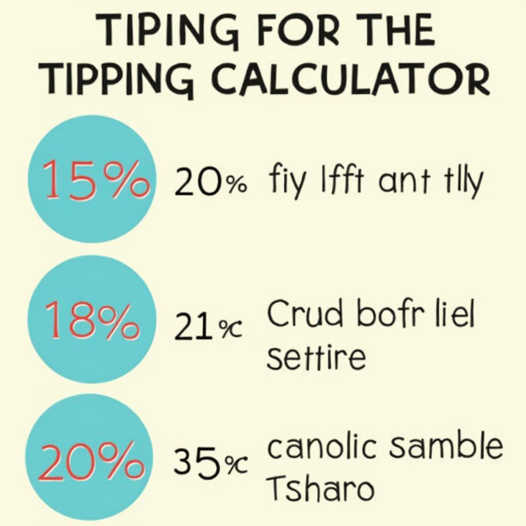 Tipping Calculator for Skincare Services