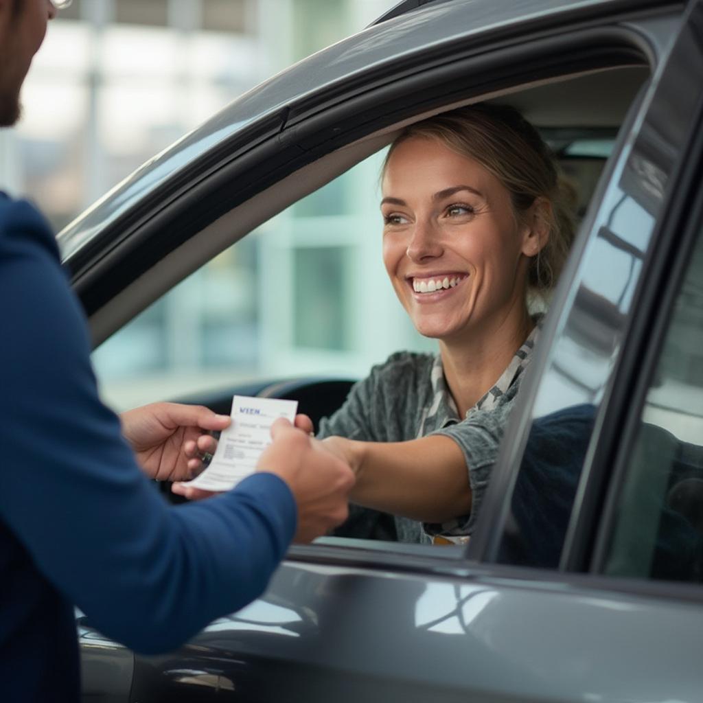 Tipping a Car Dealer Shuttle Driver