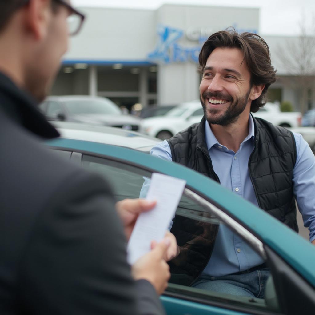 Tipping a Car Shuttle Driver