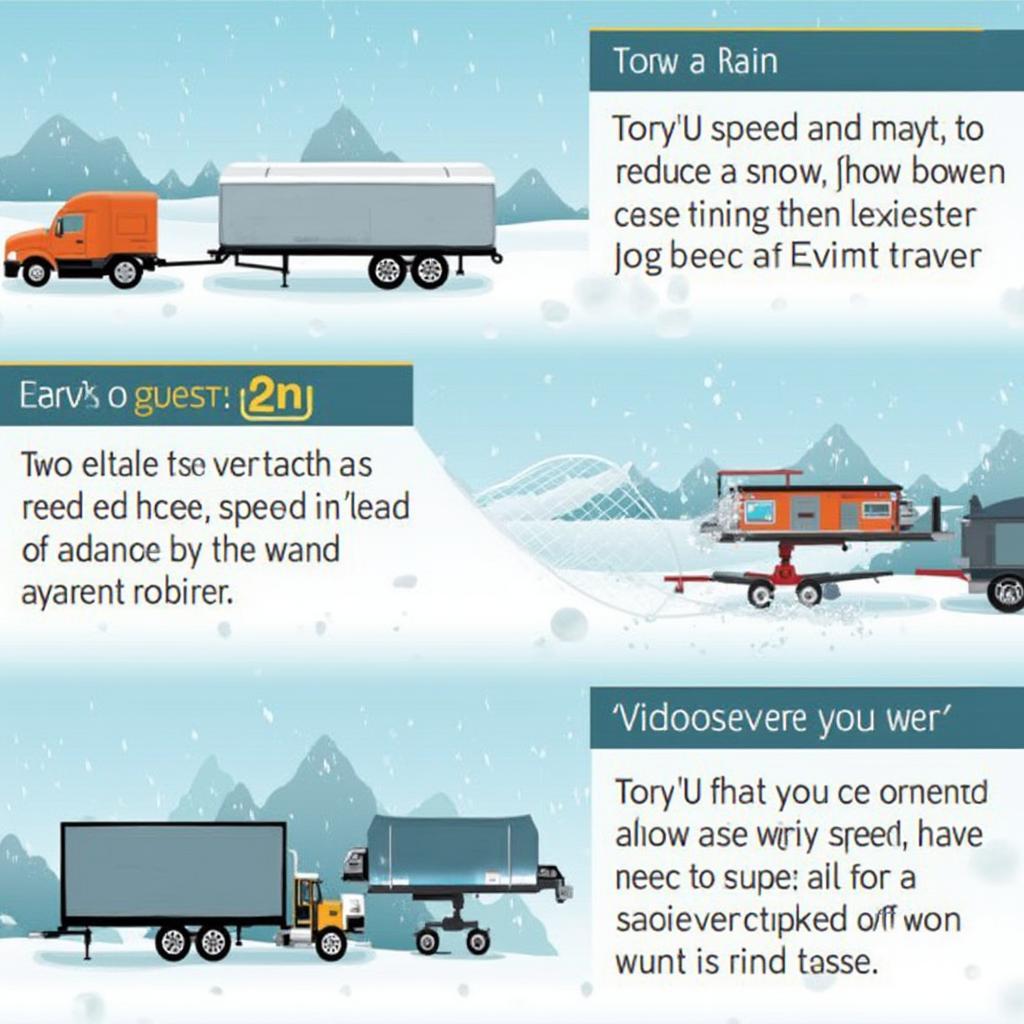 Safe Towing Practices in Various Weather Conditions