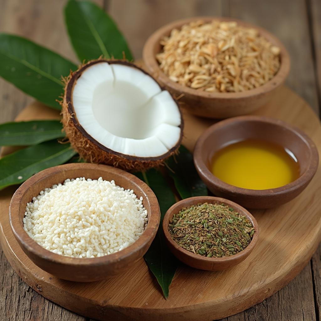 Traditional Hindi Hair Care Ingredients