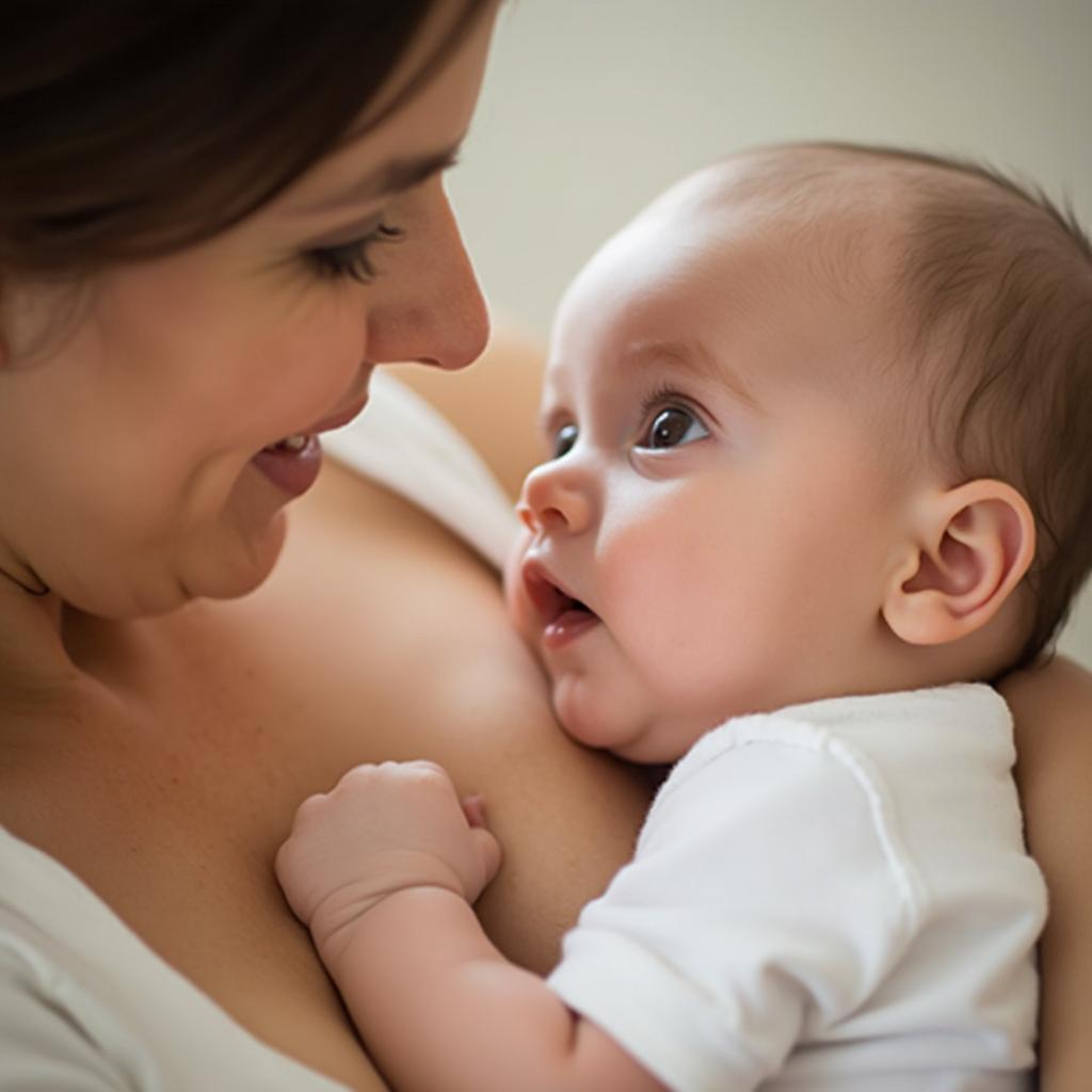 Two Month Old Baby Feeding