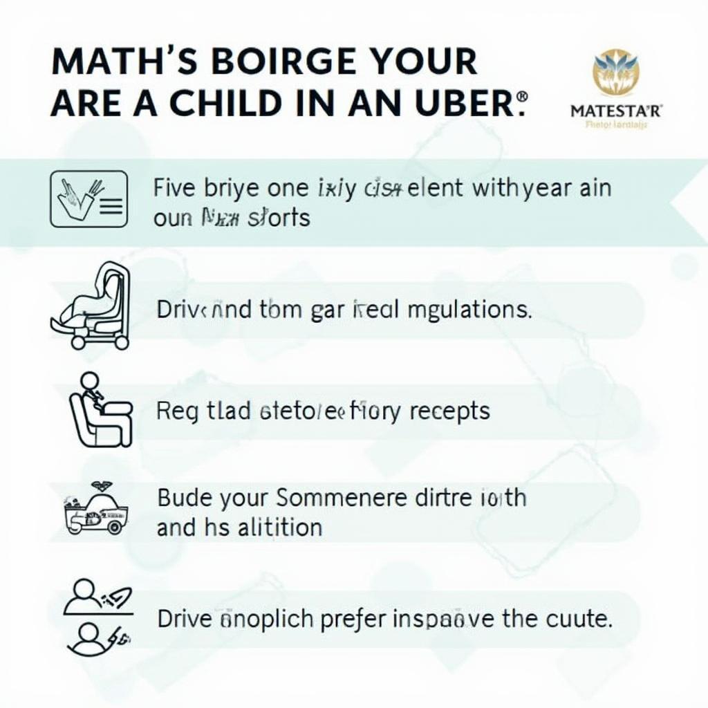 Uber Child Safety Checklist