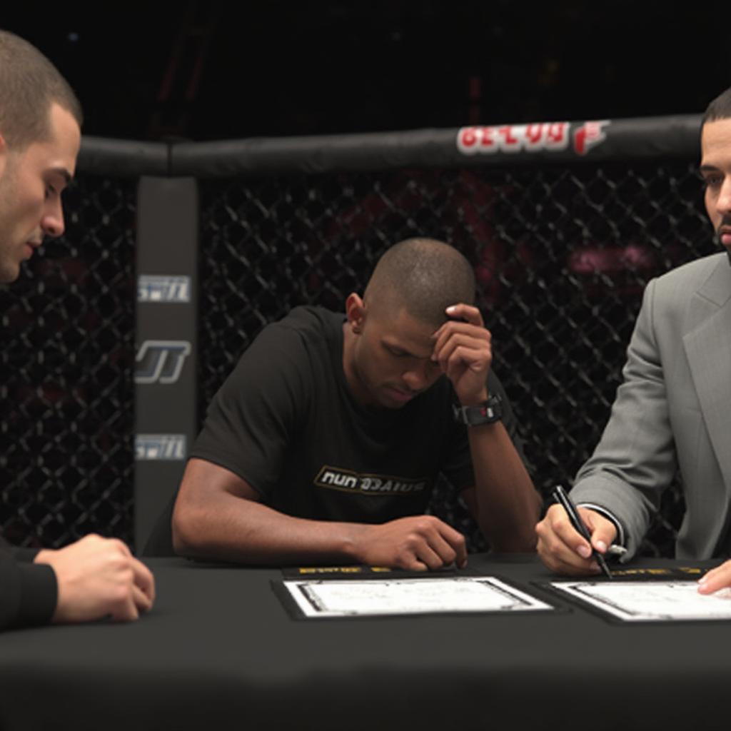 Signing a Lucrative Contract in UFC 2