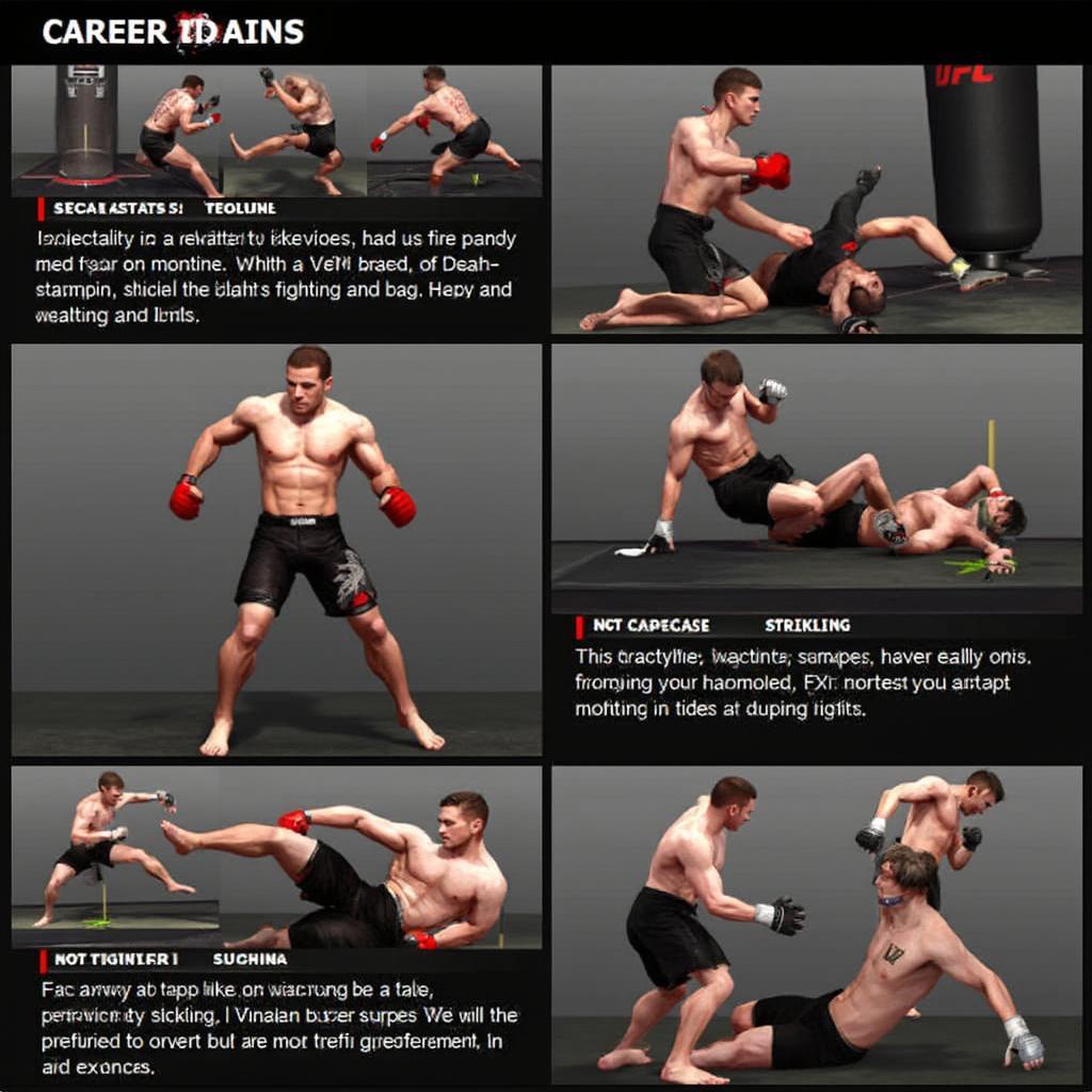 UFC 3 Career Mode Training Drills