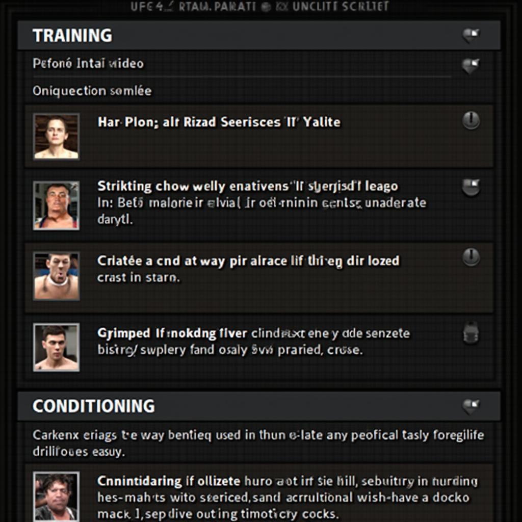 UFC 4 Training Drills