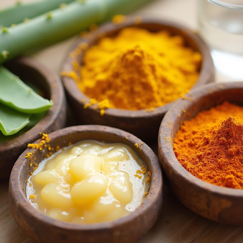 Key Ingredients Used in Traditional Urdu Skincare for Anti-Aging