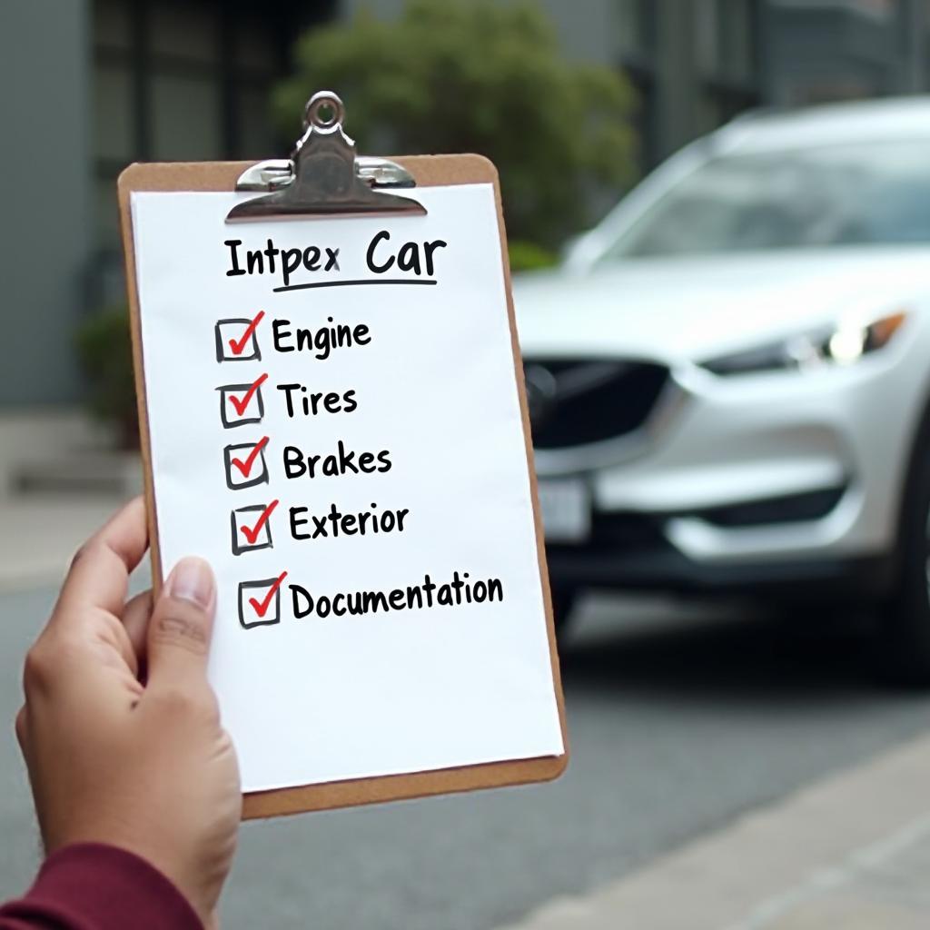 Used Car Inspection Checklist