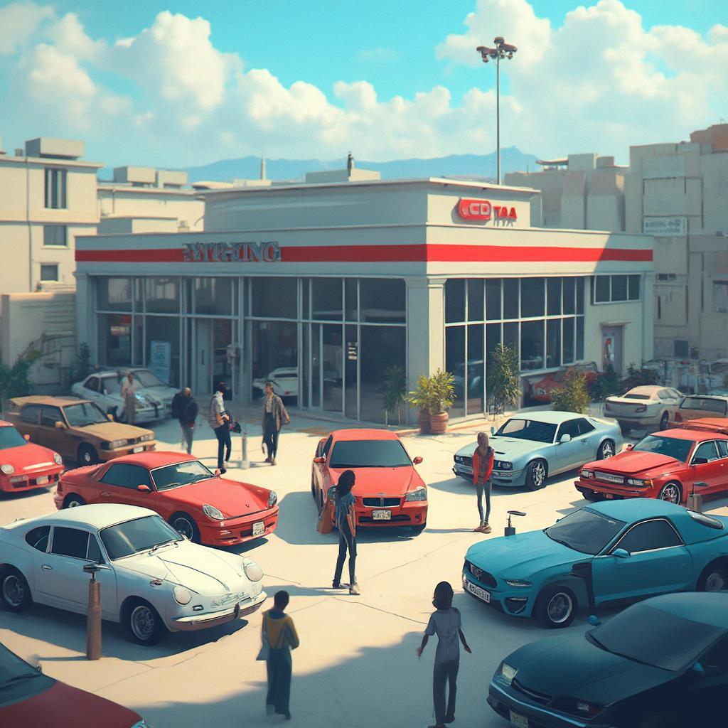 Successful Used Car Dealership in Used Car Tycoon