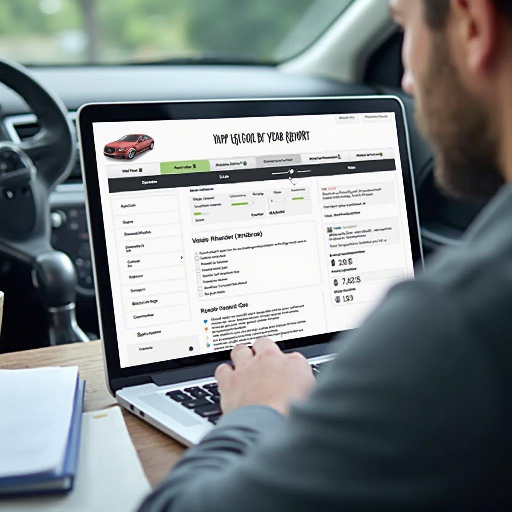 Checking Vehicle History Report Before Buying a Used Car