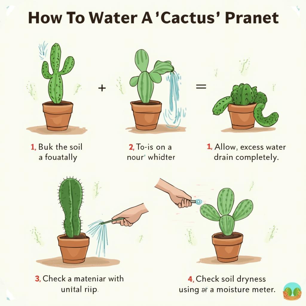 The Right Way to Water Your Cactus