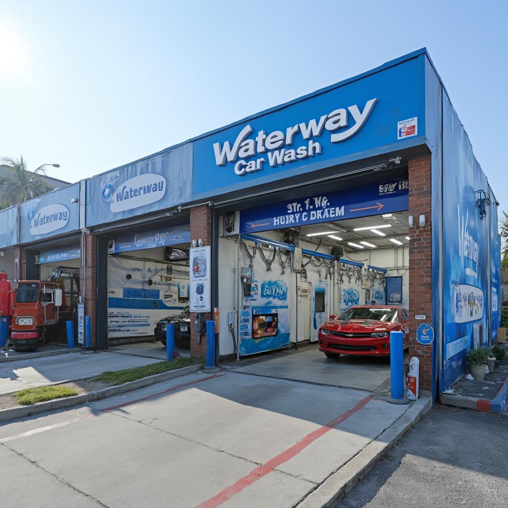 Waterway Car Wash Exterior