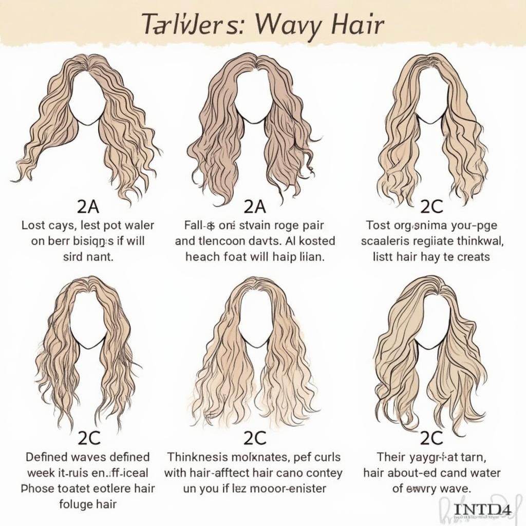 Wavy Hair Types Chart