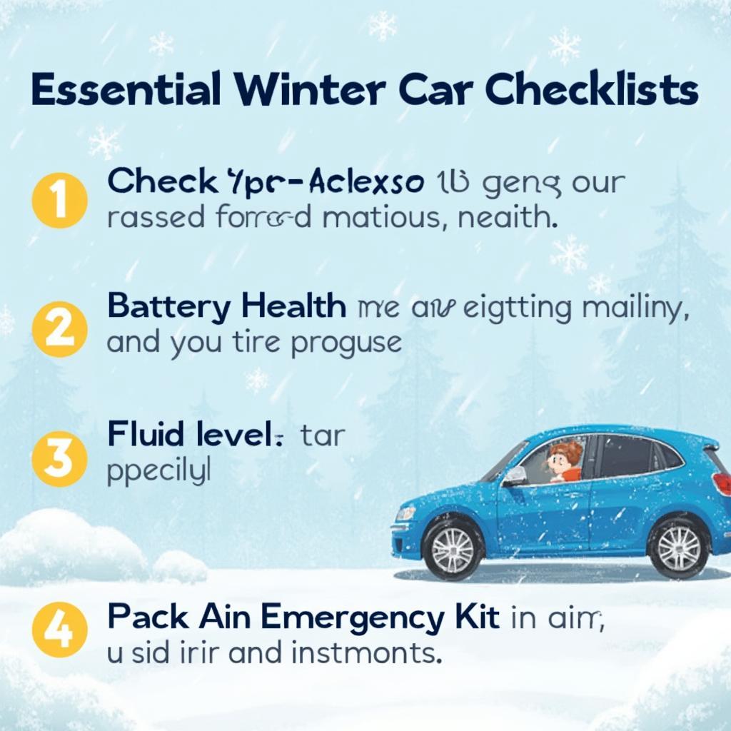 Winter Car Preparation Checklist