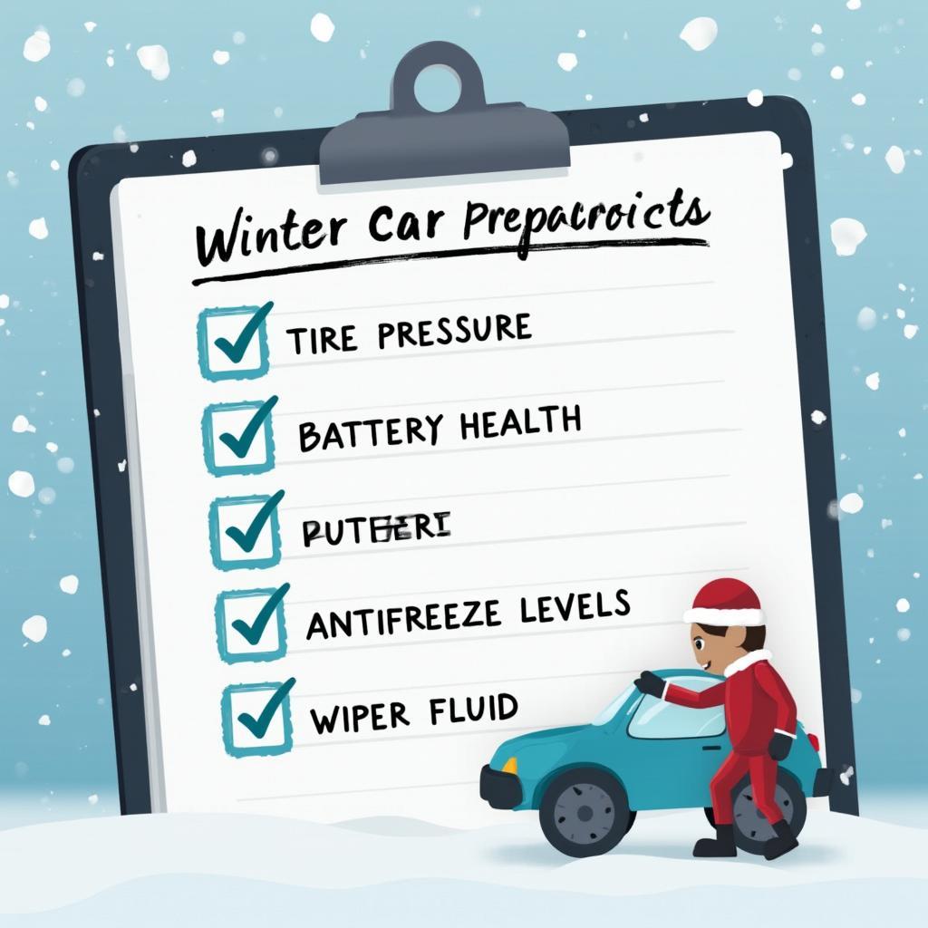 Winter Car Preparation Checklist