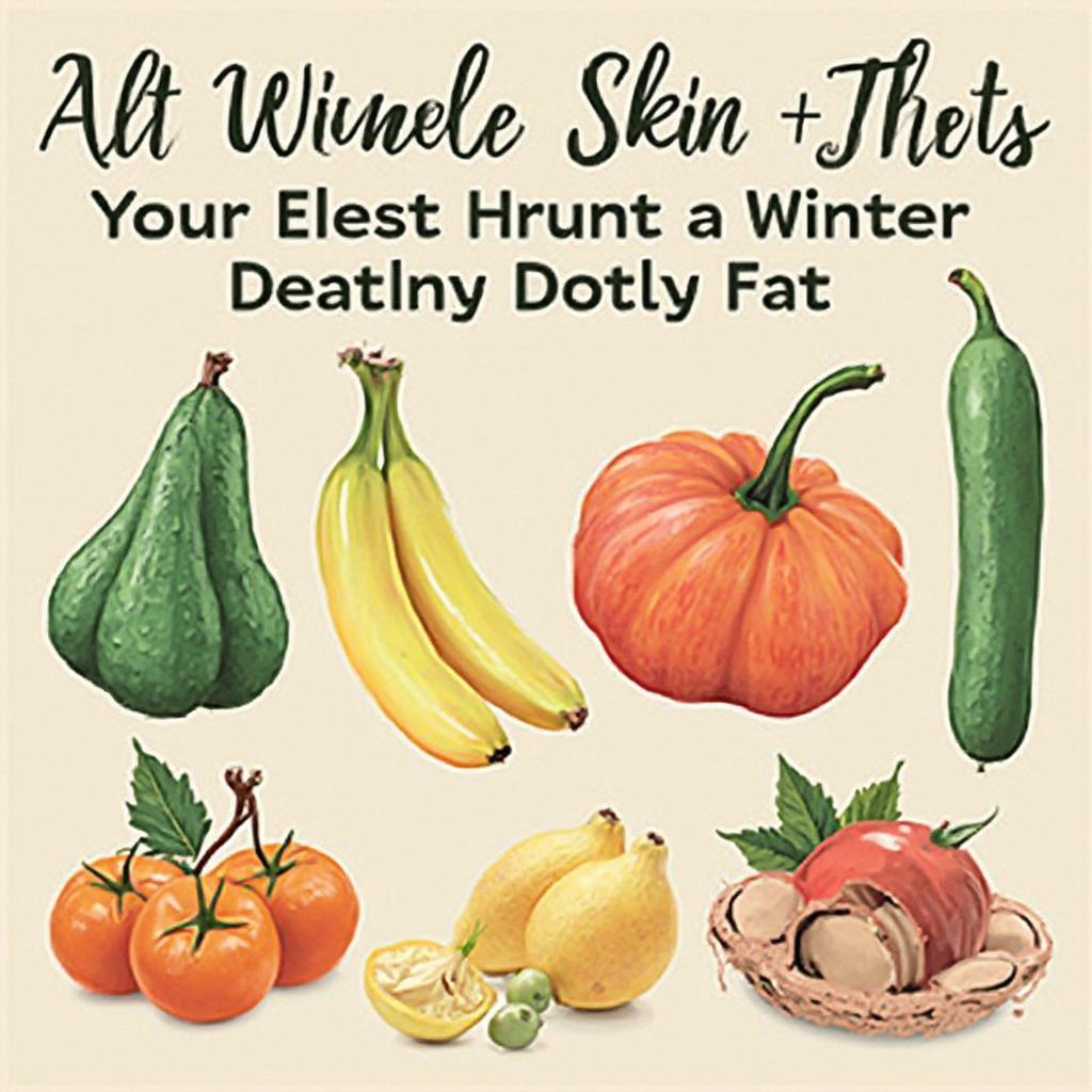 Healthy Diet for Winter Skin Care