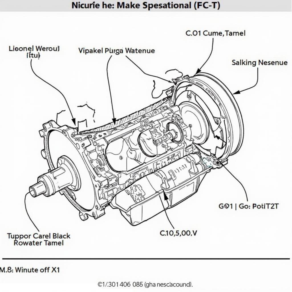 2015 Nissan Altima CVT Transmission Diagram