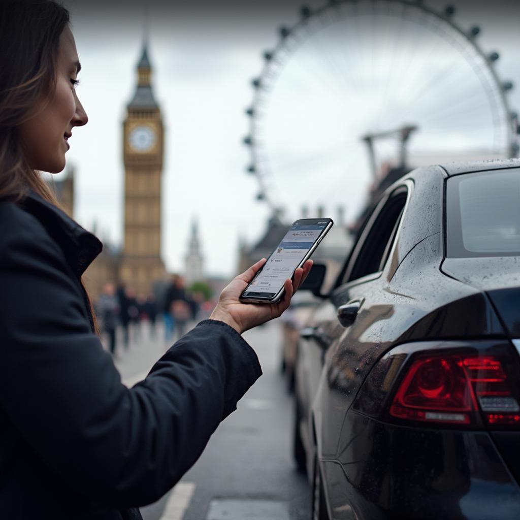 Tipping a Blackberry Car Service Driver in London